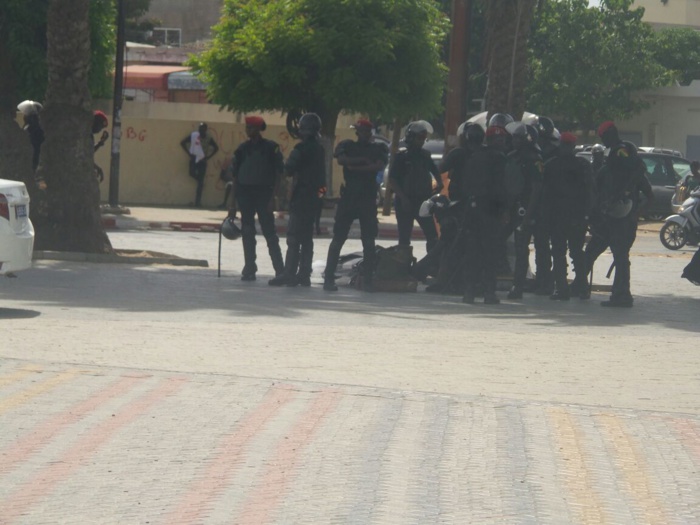 Les premières images de la marche du Front Wattu Senegaal