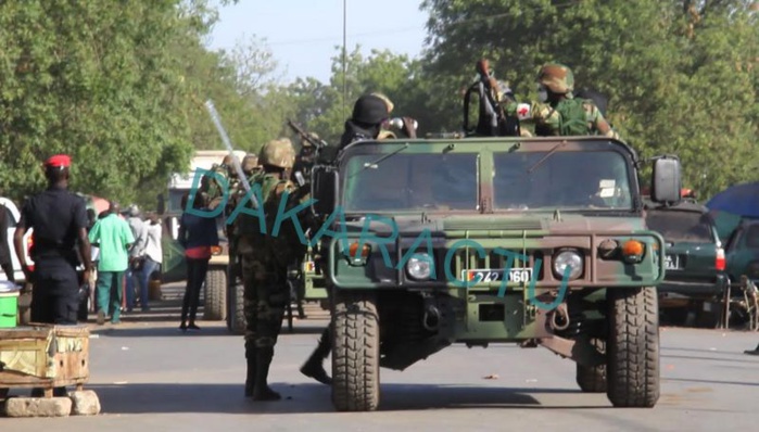 (Images exclusives) L’entrée des soldats sénégalais en Gambie