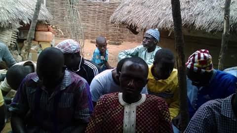 La cérémonie du 7e jour du décès de Yamadou SAGNA, Ibrahima de son vrai nom dans son village natal de KOBOKHOTO