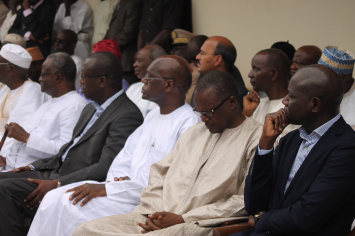 Les images de la levée du corps de l'ancien ministre Hamath Sall à l’hôpital Principal de Dakar