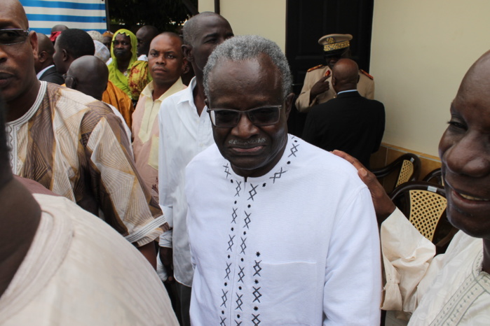 Les images de la levée du corps de l'ancien ministre Hamath Sall à l’hôpital Principal de Dakar