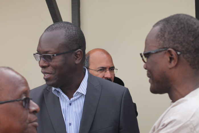 Les images de la levée du corps de l'ancien ministre Hamath Sall à l’hôpital Principal de Dakar