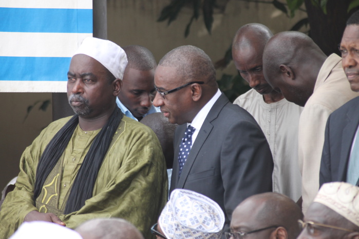 Les images de la levée du corps de l'ancien ministre Hamath Sall à l’hôpital Principal de Dakar