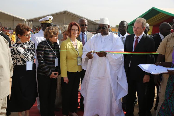 Les images de l'inauguration des infrastructures du projet d’amélioration de la qualité et de l'équité de l 'Education ( PAQEEB)