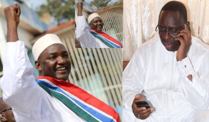 Sénégal/Gambie : Macky Sall veille sur Adama Barrow (Jeune Afrique)