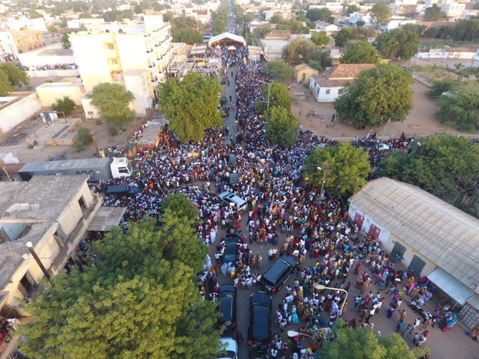 Forte mobilisation de Mamour Diallo : Le meeting vu par un drône