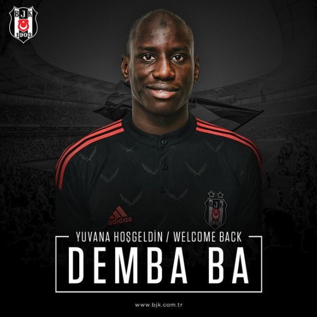 Mercato : Demba Bâ retourne au Besiktas Istanbul. (Officiel)