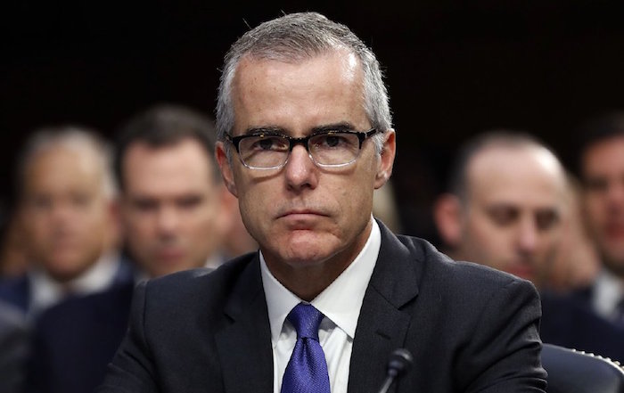 ETATS-UNIS : Le directeur adjoint du FBI, Andrew McCabe, démissionne