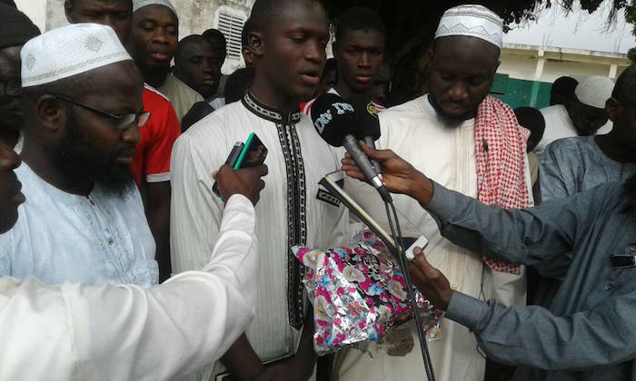 Après avoir remporté le prix Cheikhou Oumar Foutiyou Tall : Le fils de l'imam Alioune Badara Ndao accueilli chaleureusement à Kaolack