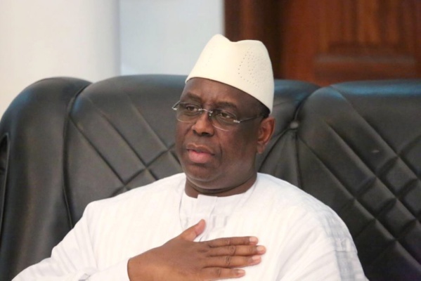 Présentation de condoléances : Macky Sall chez feu Mouhamadou Mbodj