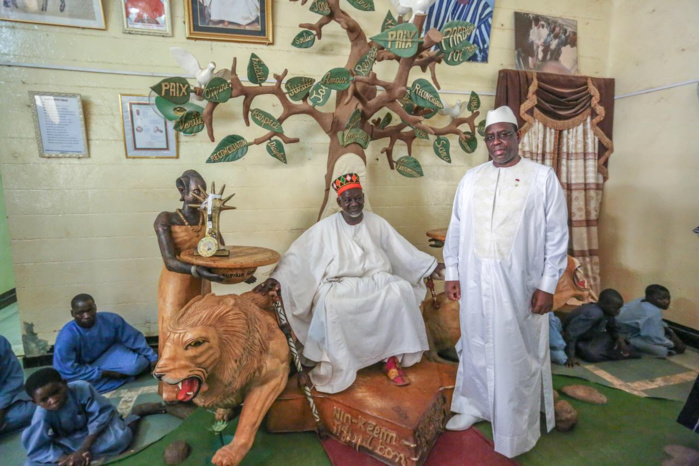 Ouagadougou :  le chef de l’Etat a rendu une visite de courtoisie à l’empereur des Mossis (images)