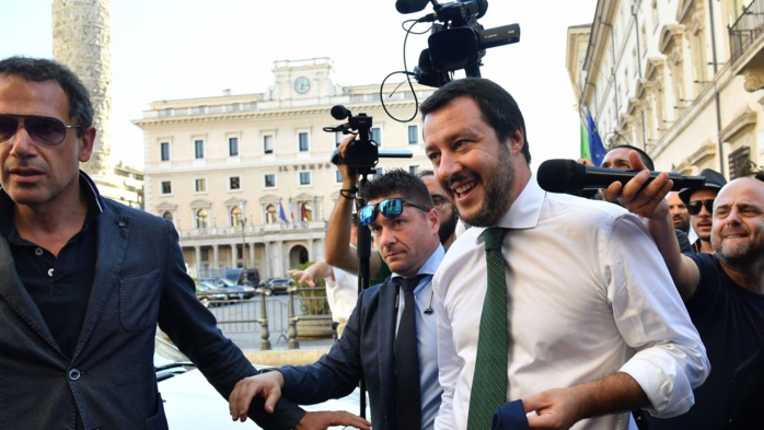 Salvini en Sicile pour marteler la nouvelle ligne italienne sur l'immigration