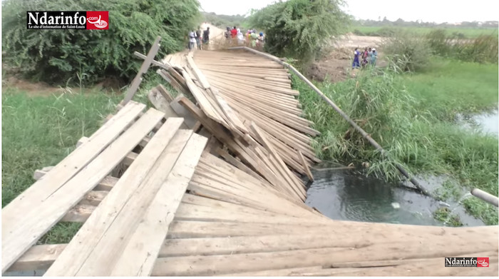 Saint-Louis : Le Pont de Savoigne s’effondre