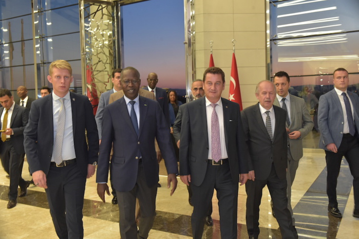 Investiture de Erdogan : Mahammed Boun Abdallah Dionne est arrivé à Ankara 