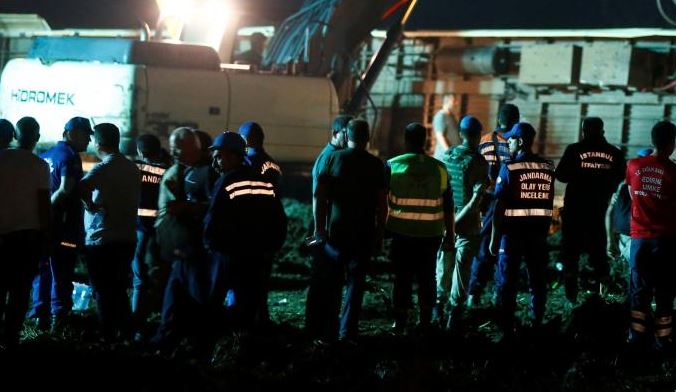 Turquie : le déraillement d'un train fait 24 morts et 124 bléssés