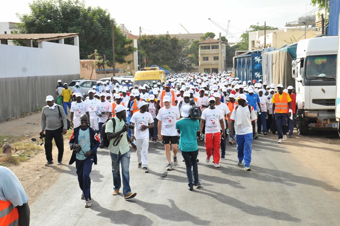 Eiffage Sénégal marche pour sensibiliser sur l’hypertension artérielle et ses complications