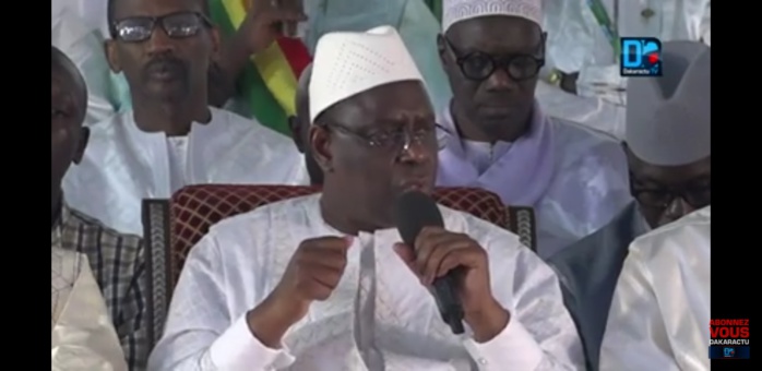 Parrainage / Le président Sall raille Malick Gakou et l'opposition :  " Gakou et son petit parti... Ils n'ont que leurs yeux pour pleurer, Kou beug beuré, Kou bagne beuré "