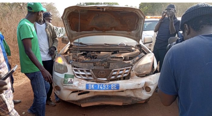 Campagne 2019 / La caravane du PUR ralentie par un choc au niveau de la localité de Pakao Makka (Sédhiou)