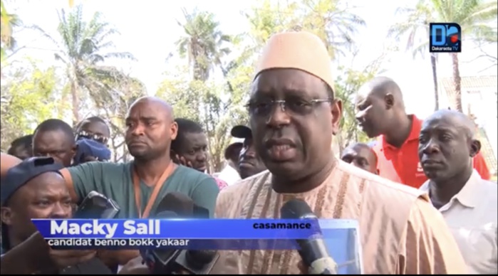 Le message de réconfort de Macky Sall aux journalistes