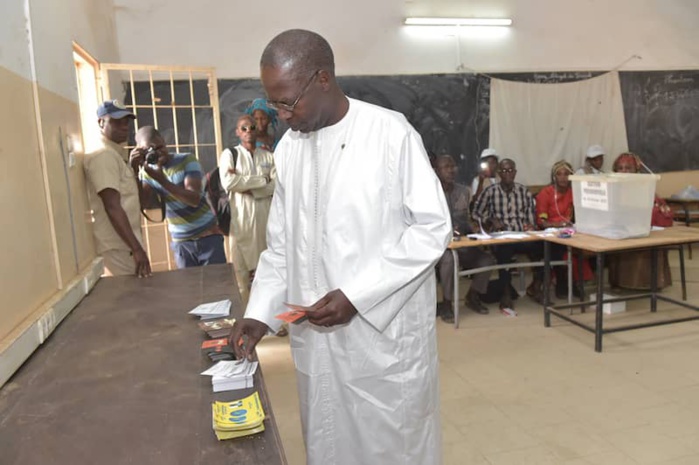 Mahammed Boun Abdallah Dionne : « Après une élection apaisée, qu’on reprenne le chemin du travail demain... »