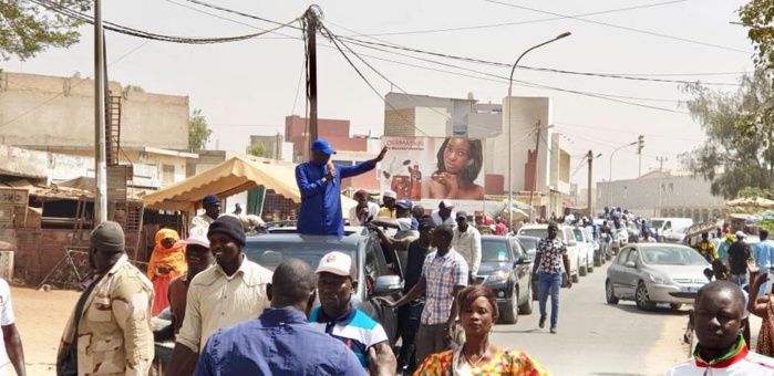 Mbao / Réélection du Président Macky Sall : Grande caravane de remerciements de M. Abdou Karim Sall et BBY (Images)