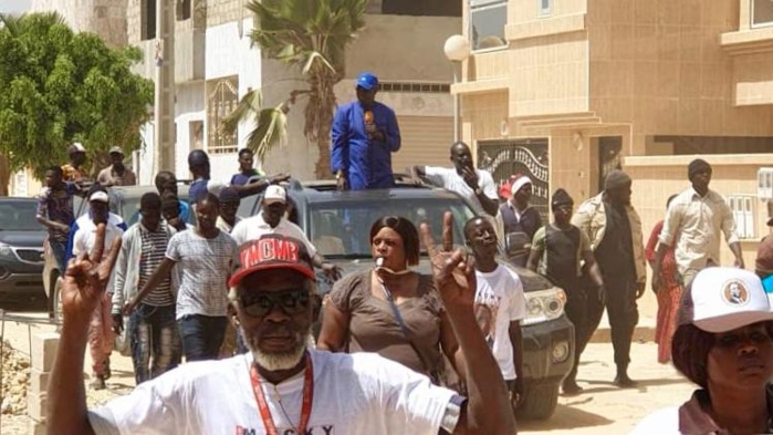 Mbao / Réélection du Président Macky Sall : Grande caravane de remerciements de M. Abdou Karim Sall et BBY (Images)