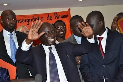 «Wade me trouvera debout et prêt sur le chemin du palais s’il tente un forcing pour se maintenir au pouvoir » (Idrissa Seck).