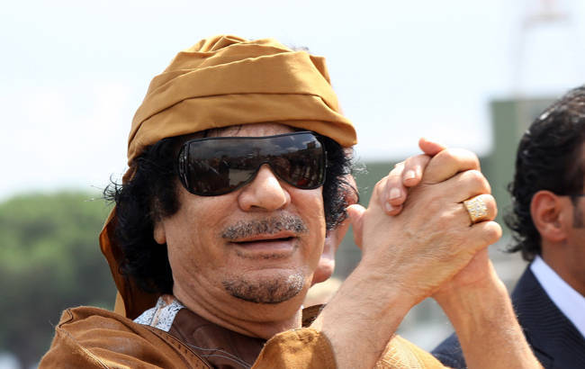 Kadhafi était récemment dans le sud de la Libye