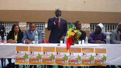 Idrissa Seck lance à Paris les "weekends de la diaspora, cadre de concertation et de massification de l’électorat orange."