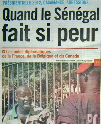 Revue de presse :  ‘’la Casamance et la présidentielle 2012 préoccupent les Occidentaux’’