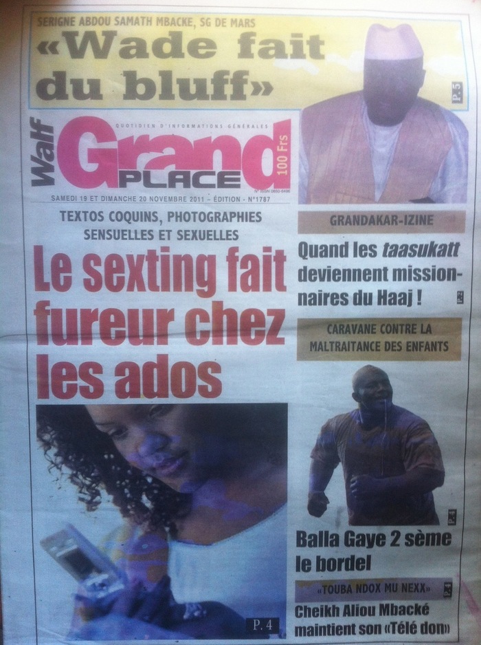 Revue de presse - Walf Grand place: Serigne Abdou Samath Mbacké: " Wade fait du bluff "