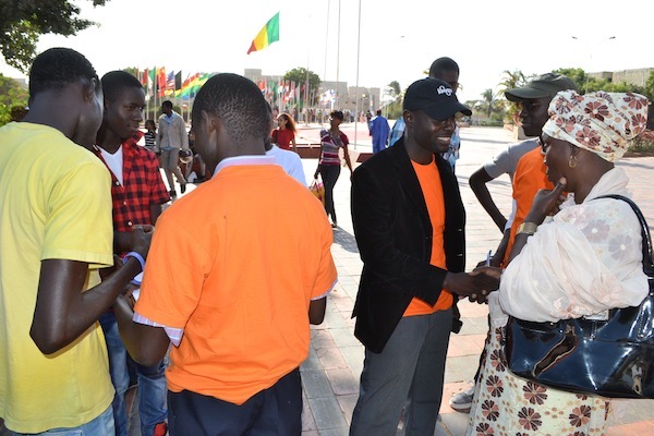 Les jeunes de Rewmi investissent la foire de Dakar et présentent le projet d'Idrissa Seck (PHOTOS)