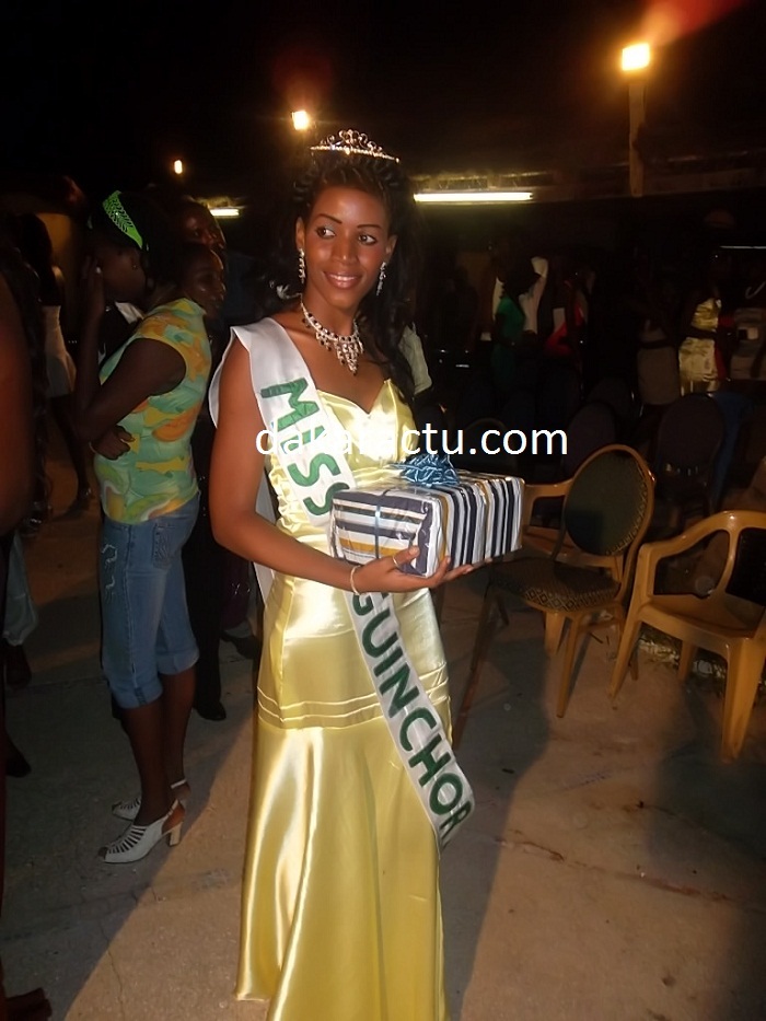 Photo : Voici Victoire Sambou, Miss Ziguinchor 2011, sérieuse prétendante pour la couronne de Miss Sénégal