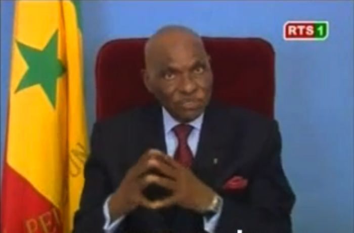 L'intégralité du discours à la nation du président Abdoulaye Wade