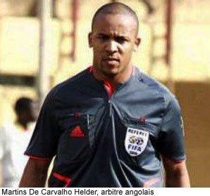 L’Angolais Helder De Carvalho rayé de la liste des arbitres internationaux