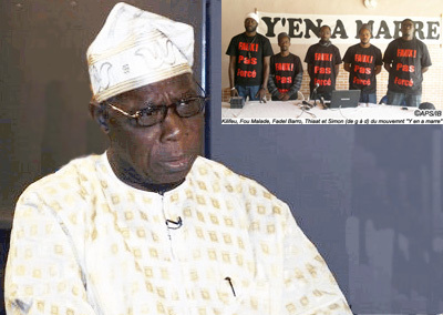 Obasanjo a écouté le Mouvement "Y’en a marre"