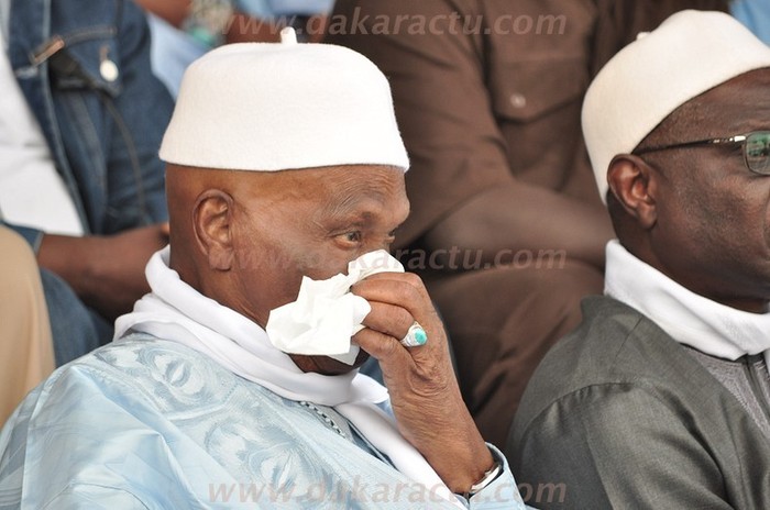 Revoyez les images du meeting d'Abdoulaye Wade à Guédiawaye