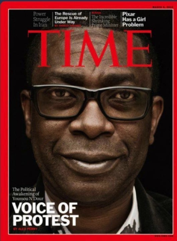 Youssou Ndour à la Une du magazine Time