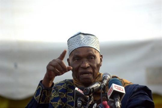 La déclaration d'Abdoulaye Wade: un moment d'histoire.