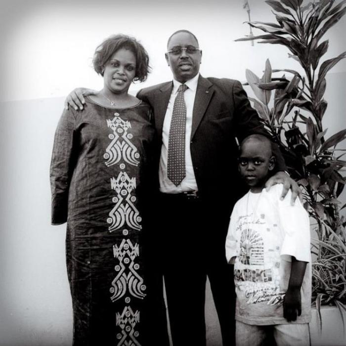 Macky Sall, Marème Faye et leur enfant !