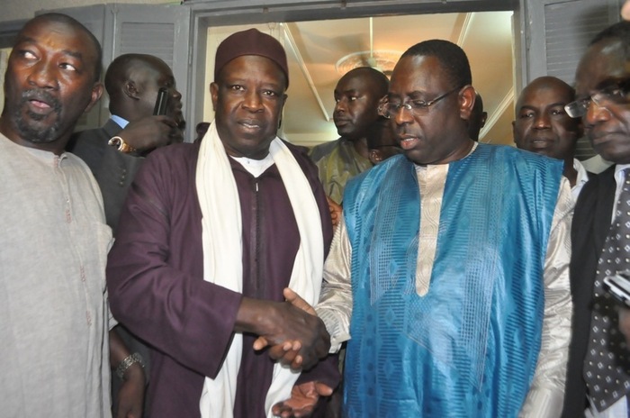 Macky Sall obtient le soutien de Serigne Mansour Sy Djamil (Texte et Photos)