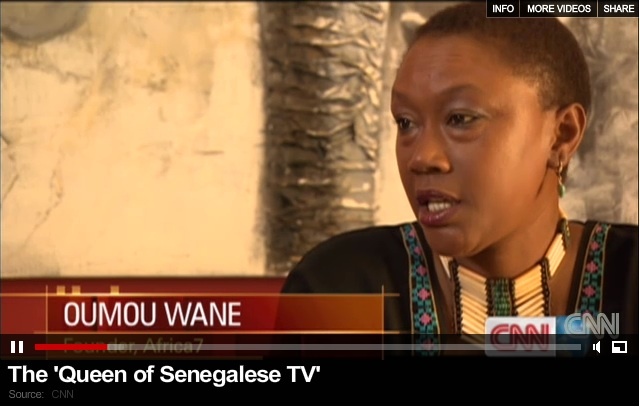 Suivez l'interview d'Oumou Wane sur CNN