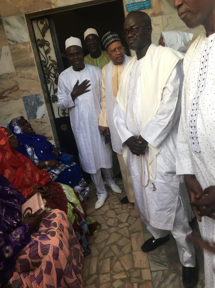 Visite de courtoisie : Khalifa Ababacar Sall chez la famille Omarienne (IMAGES)