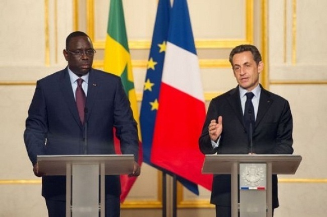 Sarkozy loue le courage de Macky SALL