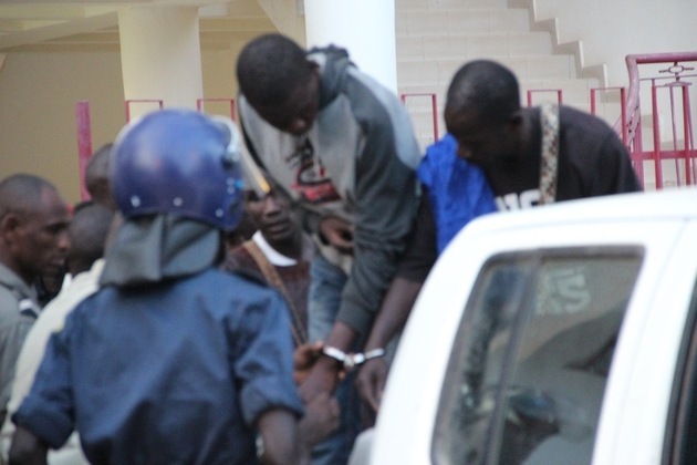 Photos: Voici les talibés de Béthio transférés en prison