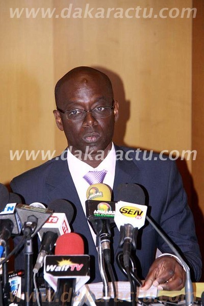 Revivez en images la conférence de presse du nouveau directeur général de L'ARTP, Thierno Alassane Sall