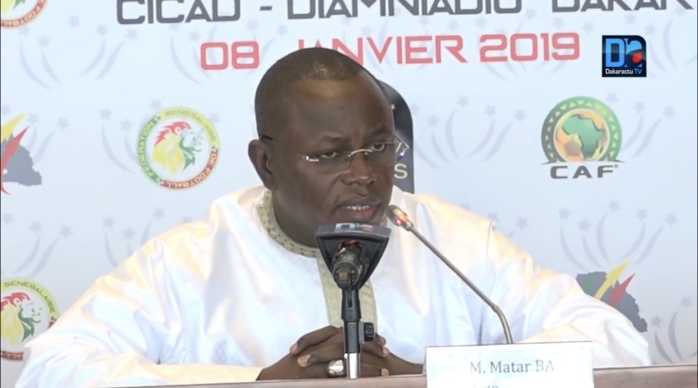 L'hommage du ministre des sports Matar Bâ à Golbert Diagne : « Je partage ce chagrin avec l’ensemble du mouvement sportif »