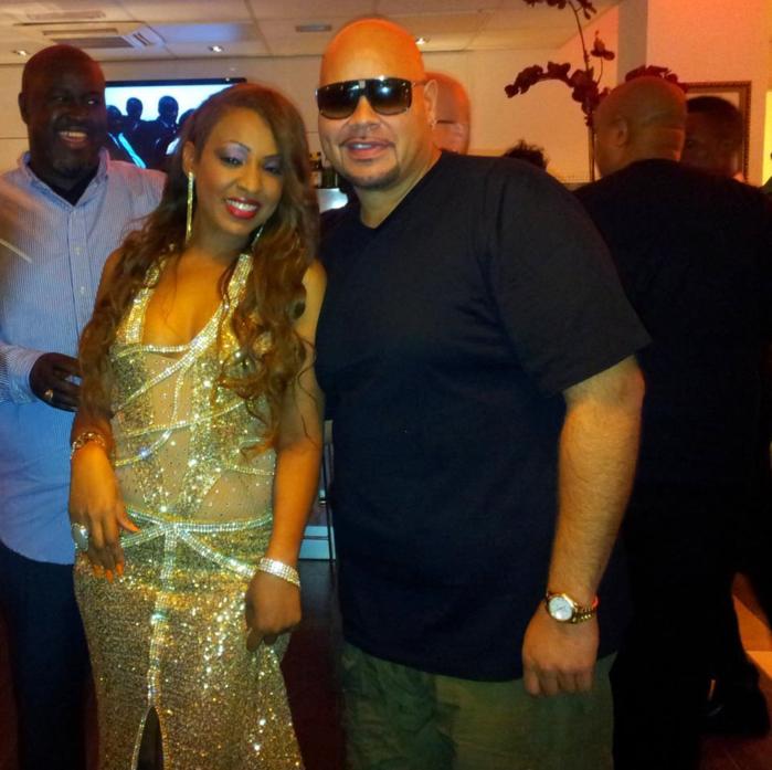 Viviane Chidid Avec Fat Joe A Bata A L Anniversaire Du Vice President De La Guinee Equatoriale