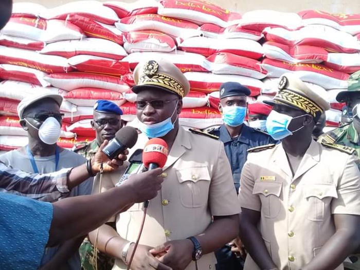 Covid-19/Aide alimentaire : Les premiers camions de vivres sont arrivés à Kédougou.