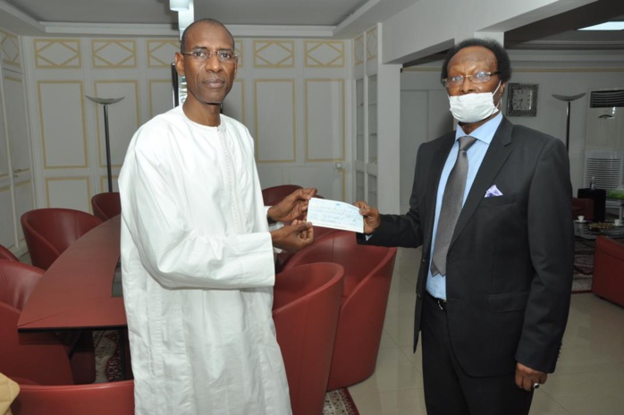 FONDS « FORCE COVID-19 » : Baba Diao de Itoc offre 200.000.000 F cfa.